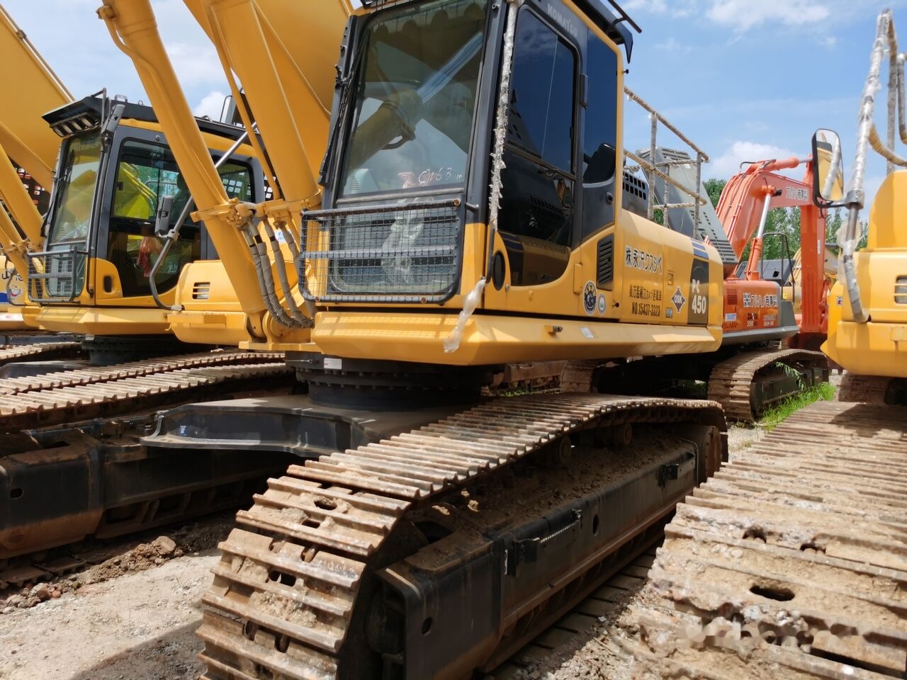 Komatsu PC450-8 - Beltegraver: bilde 1 Komatsu PC450-8 - Beltegraver: bilde 1