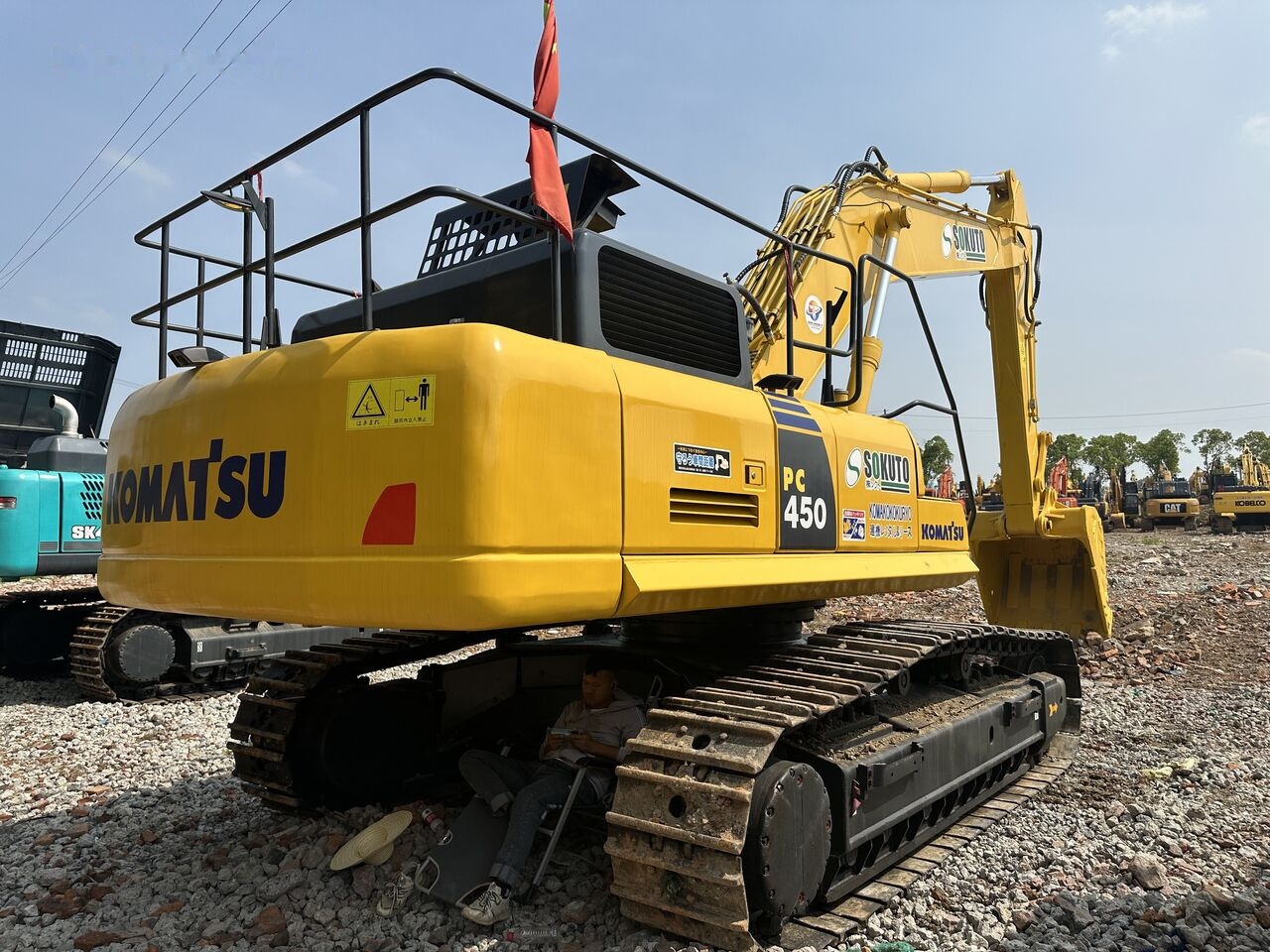 Komatsu PC450 - Beltegraver: bilde 2 Komatsu PC450 - Beltegraver: bilde 2