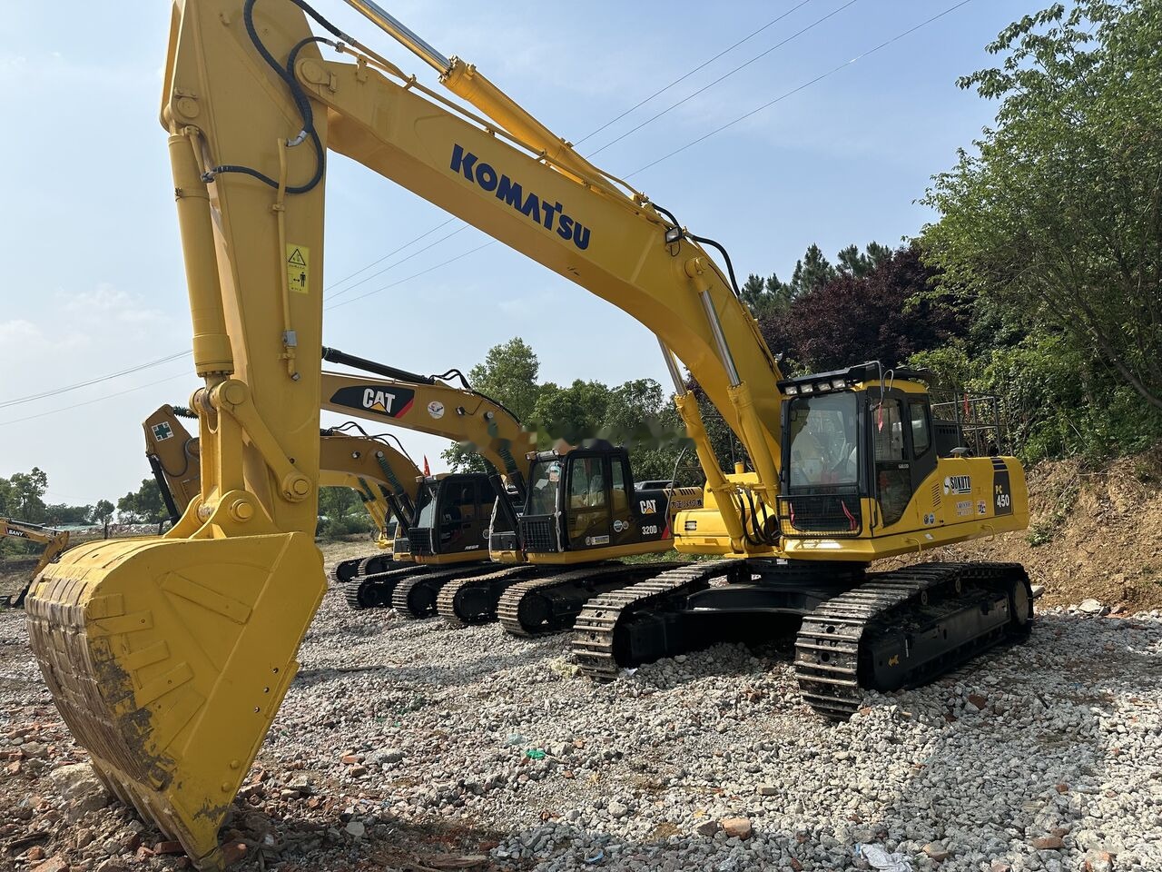 Komatsu PC450 - Beltegraver: bilde 5 Komatsu PC450 - Beltegraver: bilde 5