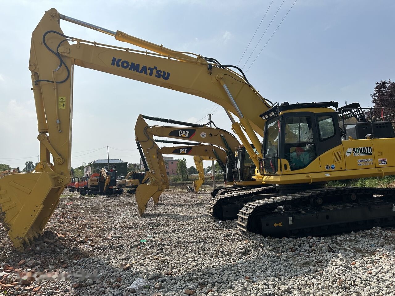 Komatsu PC450 - Beltegraver: bilde 1 Komatsu PC450 - Beltegraver: bilde 1