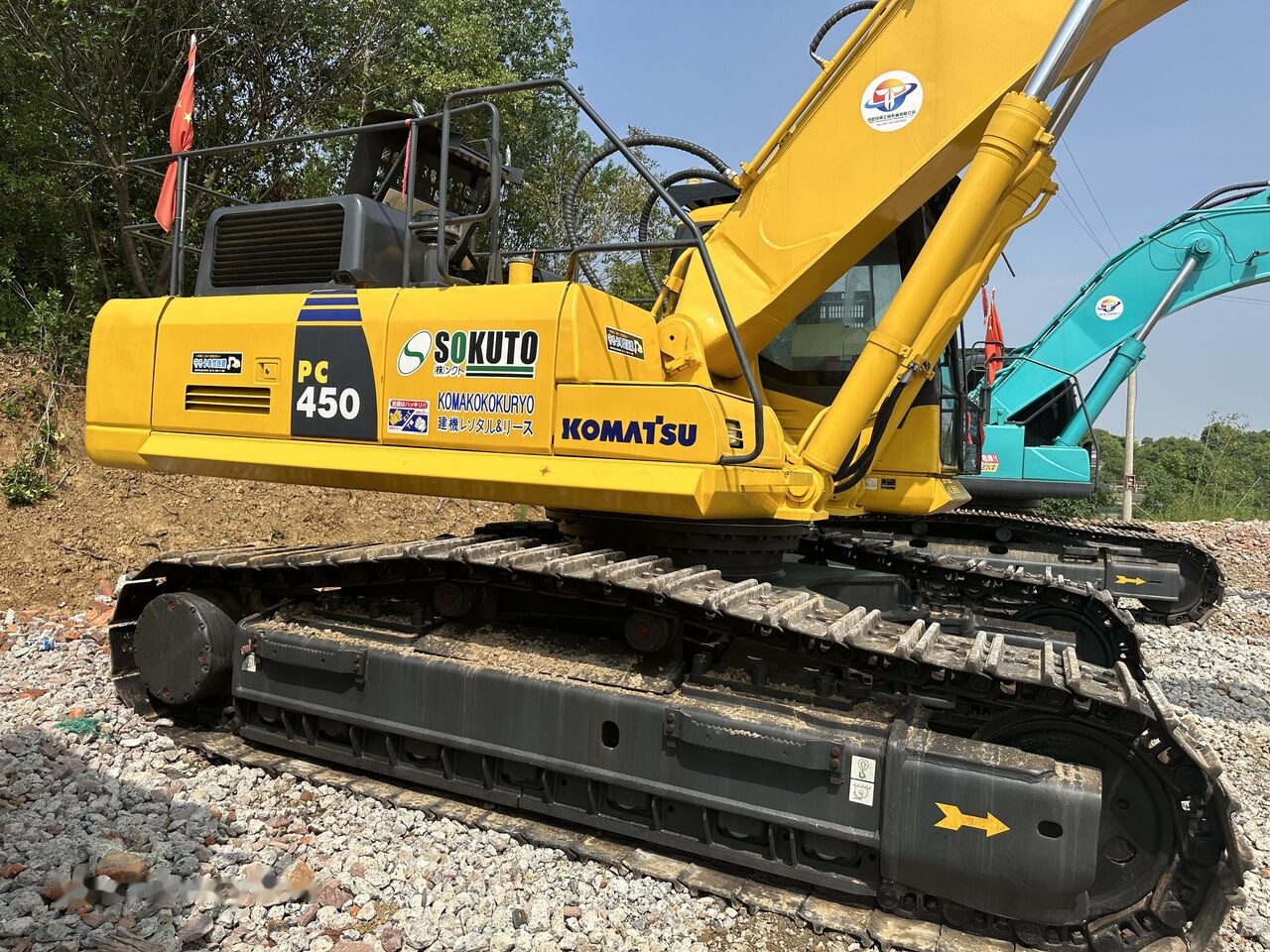 Komatsu PC450 - Beltegraver: bilde 3 Komatsu PC450 - Beltegraver: bilde 3