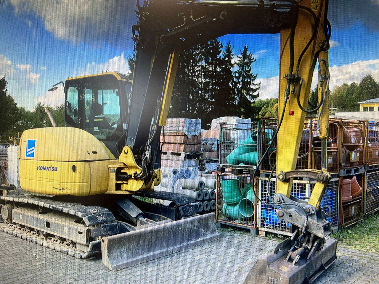 Komatsu PC 80 - 3MR - Beltegraver: bilde 1 Komatsu PC 80 - 3MR - Beltegraver: bilde 1