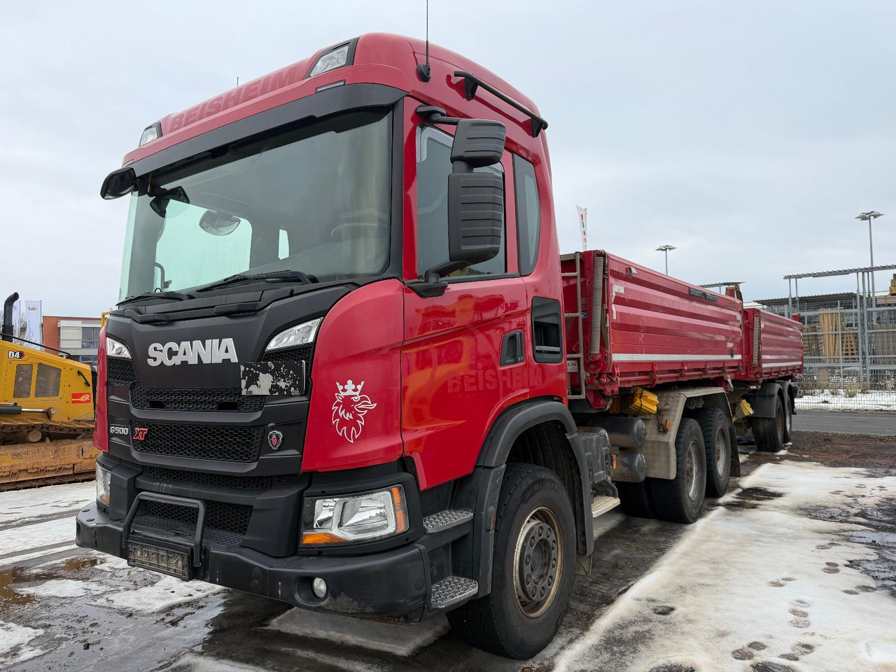 Scania R 500 Kompletter Zug - Tippbil: bilde 1 Scania R 500 Kompletter Zug - Tippbil: bilde 1