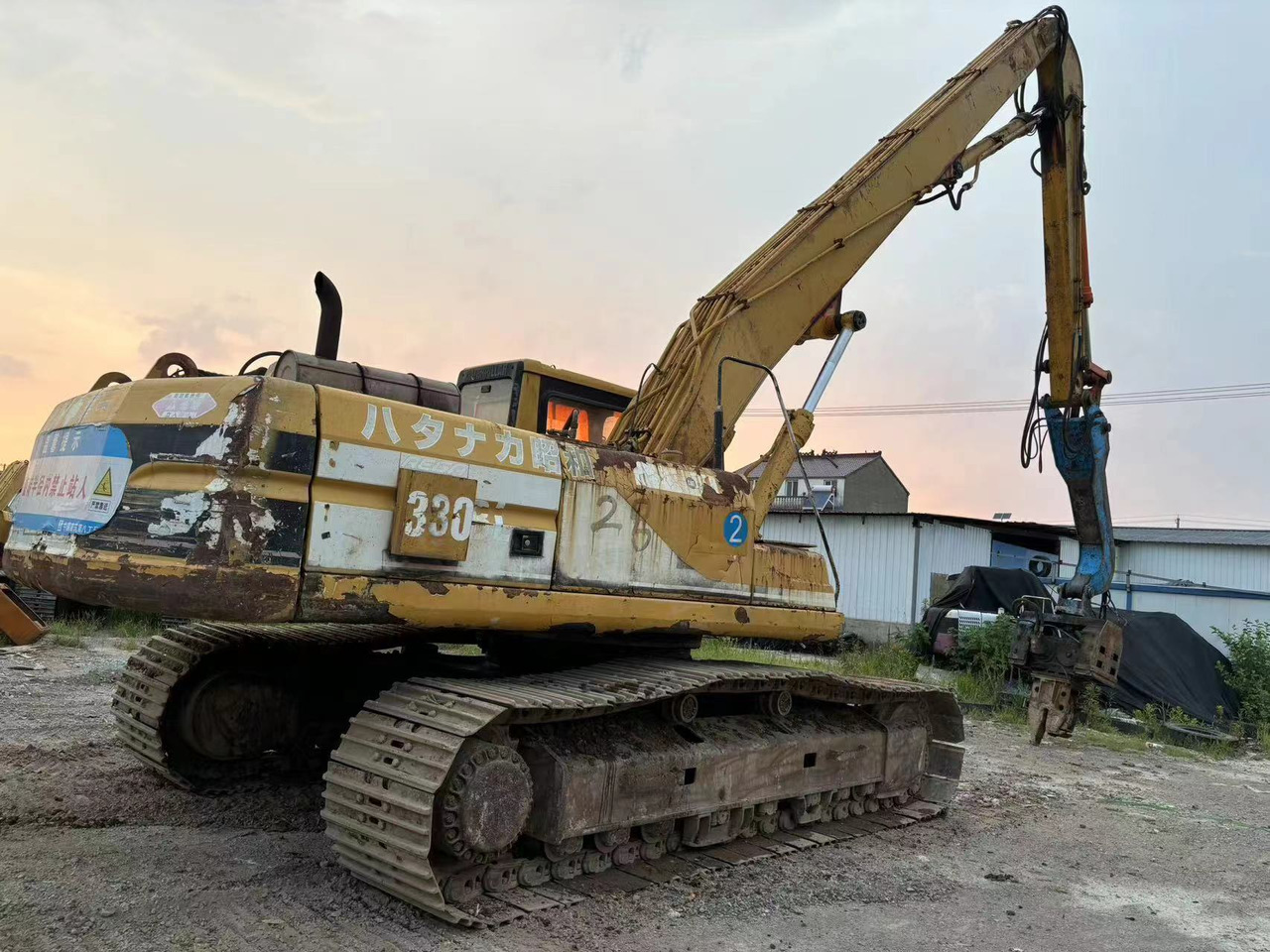 CATERPILLAR CAT 330BL Pile driver - Påledrivar: bilde 3 CATERPILLAR CAT 330BL Pile driver - Påledrivar: bilde 3