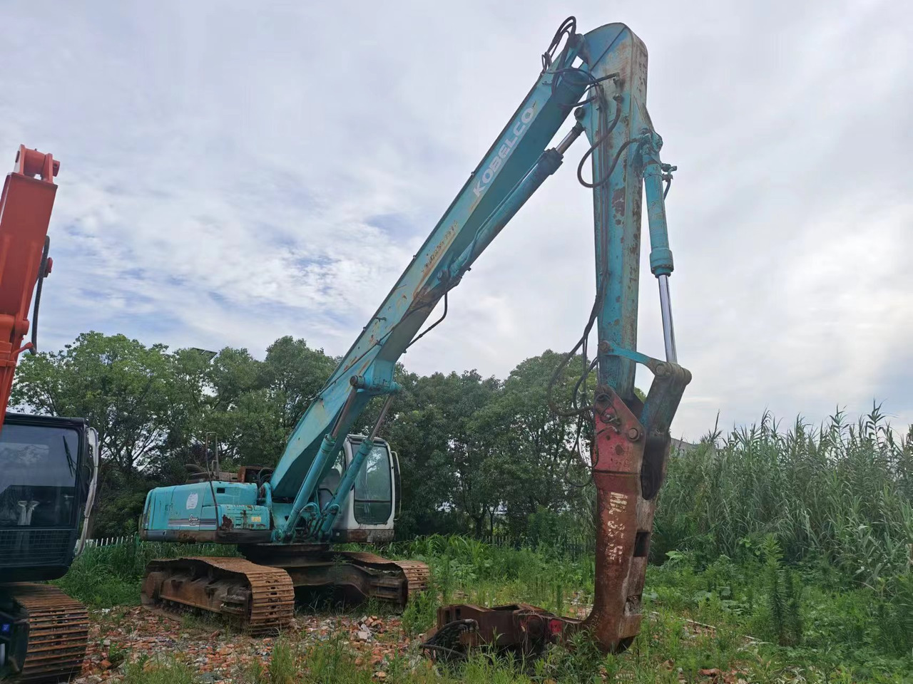 KOBELCO PILE DRIVER SK350LC-8 - Beltegraver: bilde 1 KOBELCO PILE DRIVER SK350LC-8 - Beltegraver: bilde 1