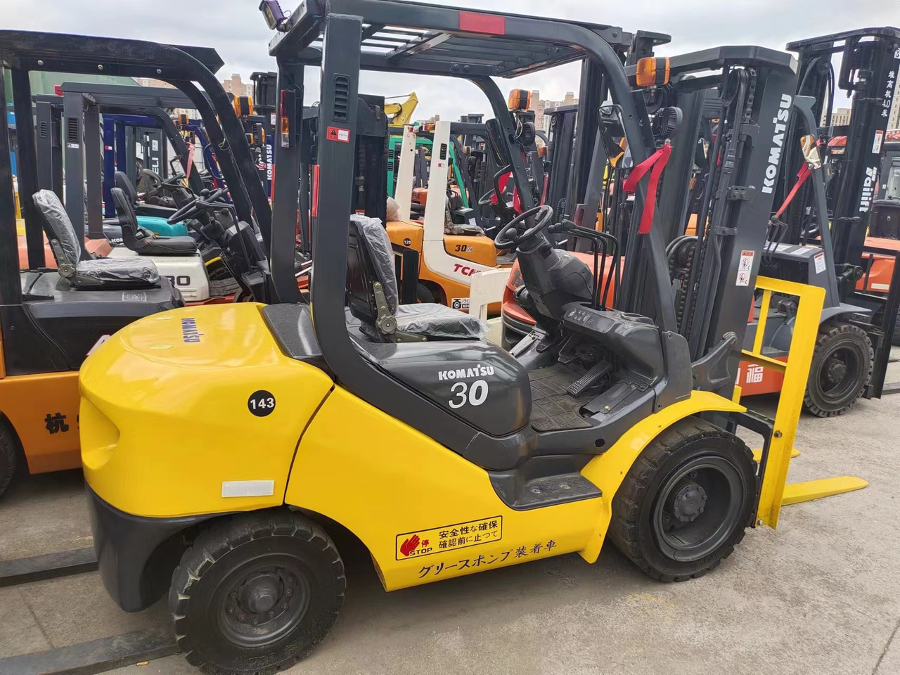 KOMATSU FD30 FD50 FD70 Japanese diesel forklift - Dieseltruck: bilde 5 KOMATSU FD30 FD50 FD70 Japanese diesel forklift - Dieseltruck: bilde 5