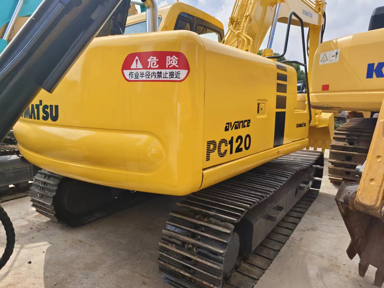 KOMATSU PC120-6 - Beltegraver: bilde 2 KOMATSU PC120-6 - Beltegraver: bilde 2