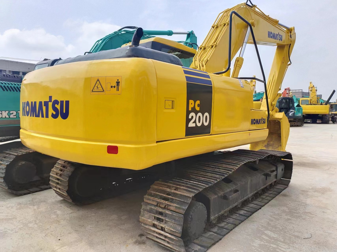KOMATSU PC200-7 - Beltegraver: bilde 2 KOMATSU PC200-7 - Beltegraver: bilde 2