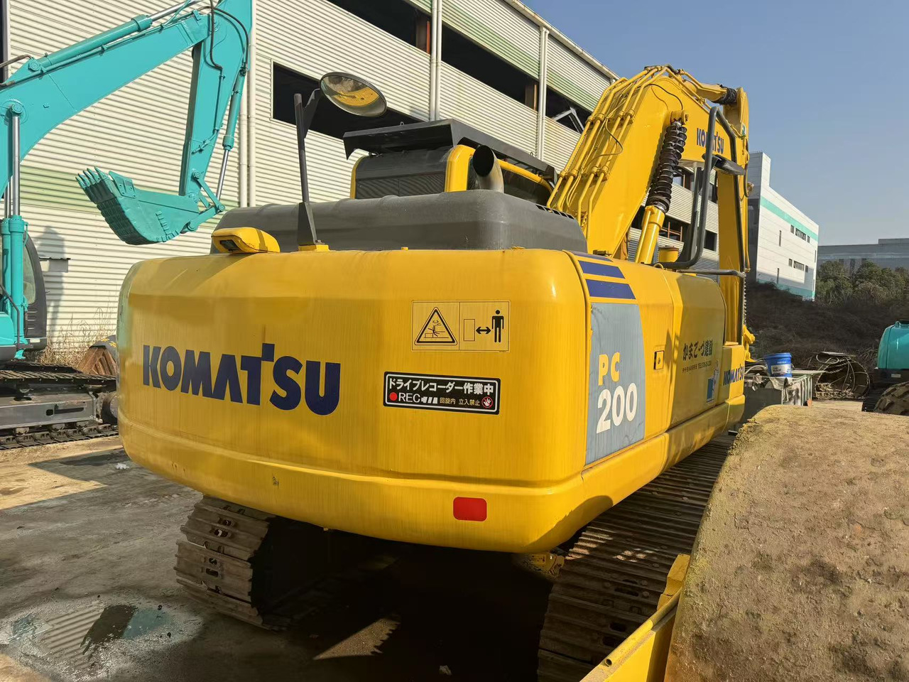 KOMATSU PC200-8 - Beltegraver: bilde 3 KOMATSU PC200-8 - Beltegraver: bilde 3