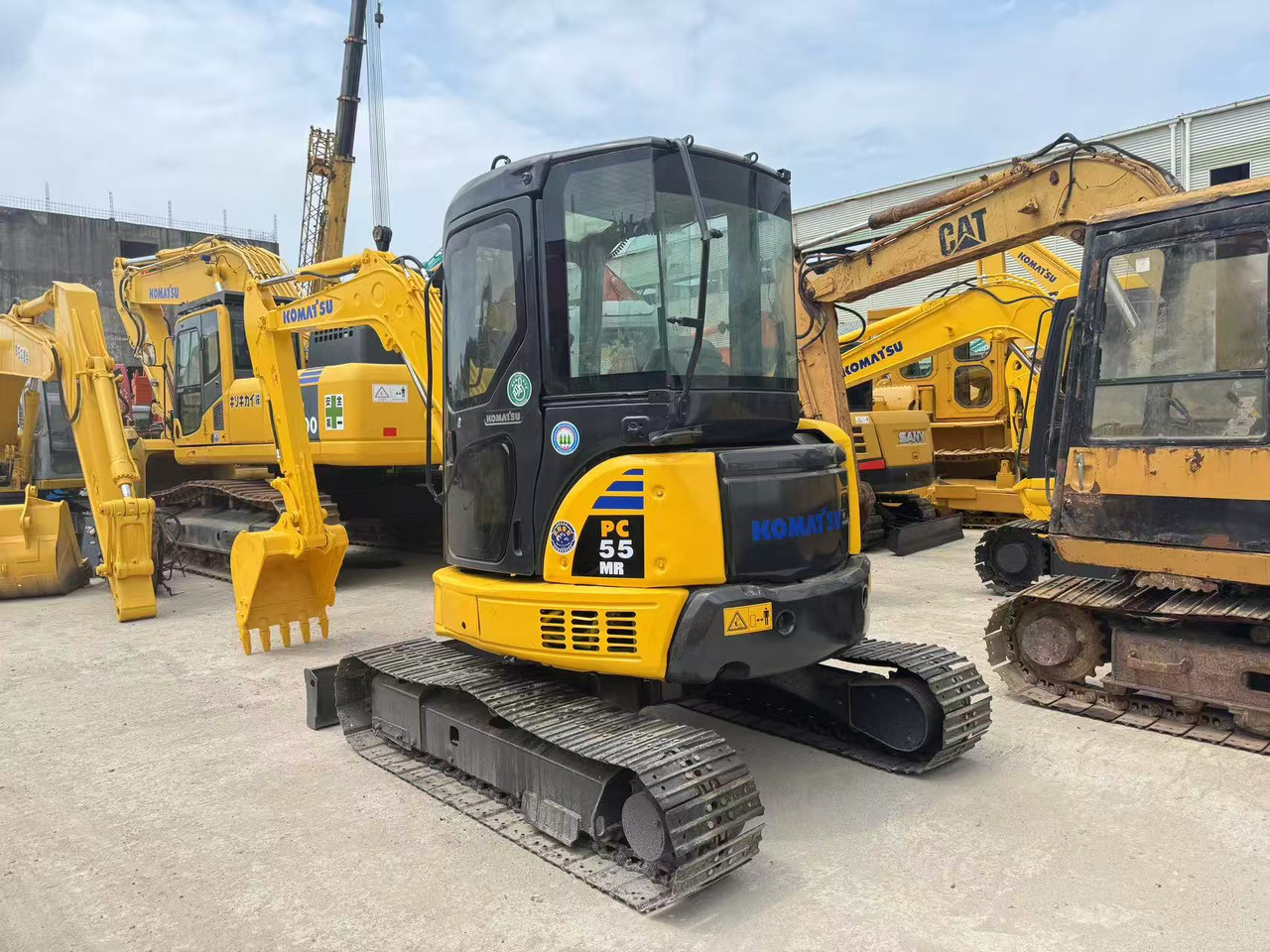 KOMATSU PC55 PC55MR PC56 PC60 - Minigraver: bilde 5 KOMATSU PC55 PC55MR PC56 PC60 - Minigraver: bilde 5