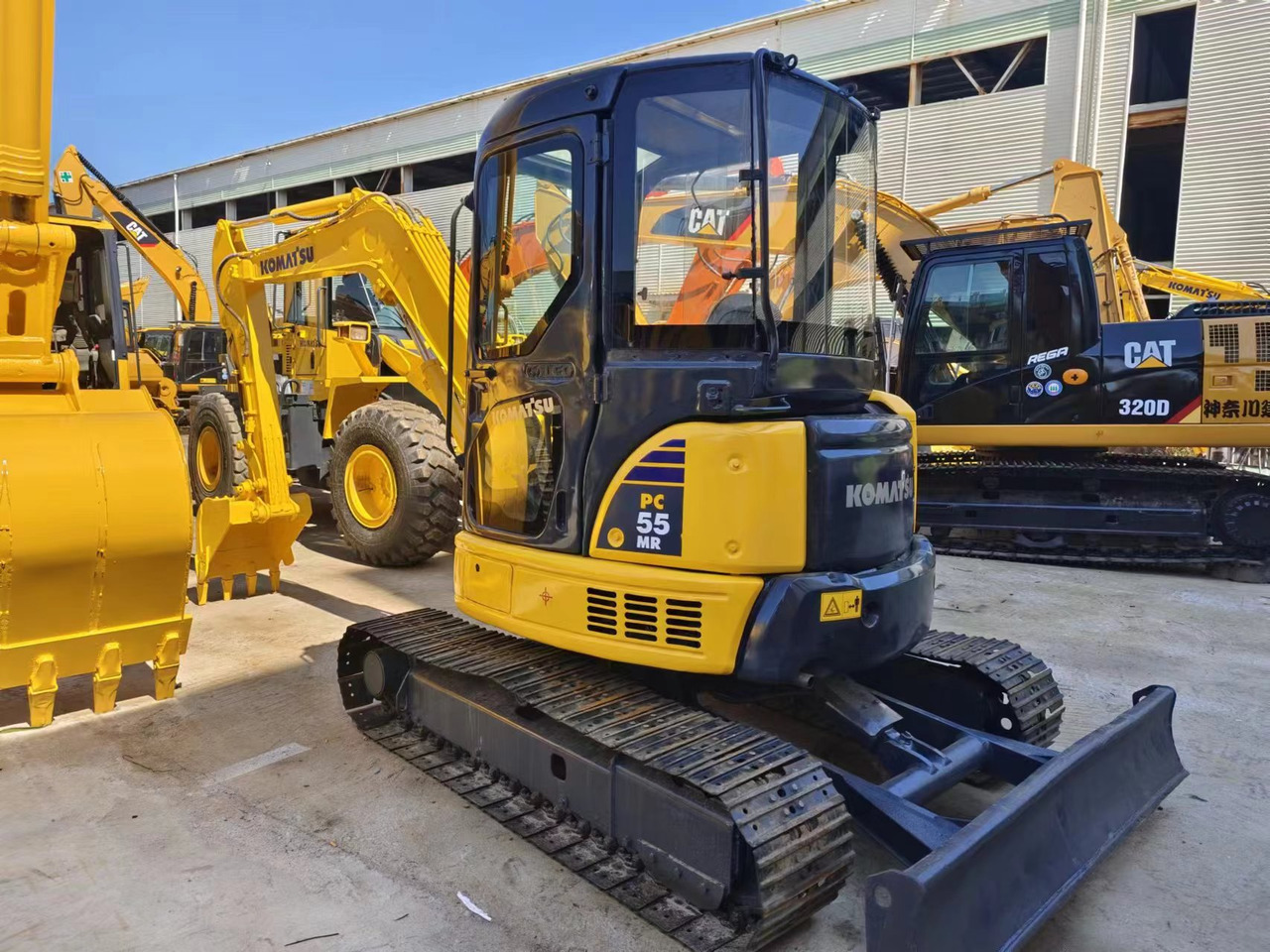 KOMATSU PC55MR - Minigraver: bilde 1 KOMATSU PC55MR - Minigraver: bilde 1