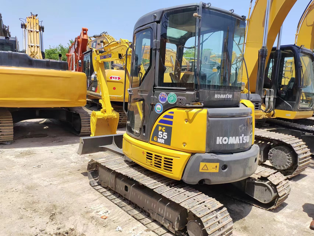 KOMATSU PC55MR - Minigraver: bilde 2 KOMATSU PC55MR - Minigraver: bilde 2