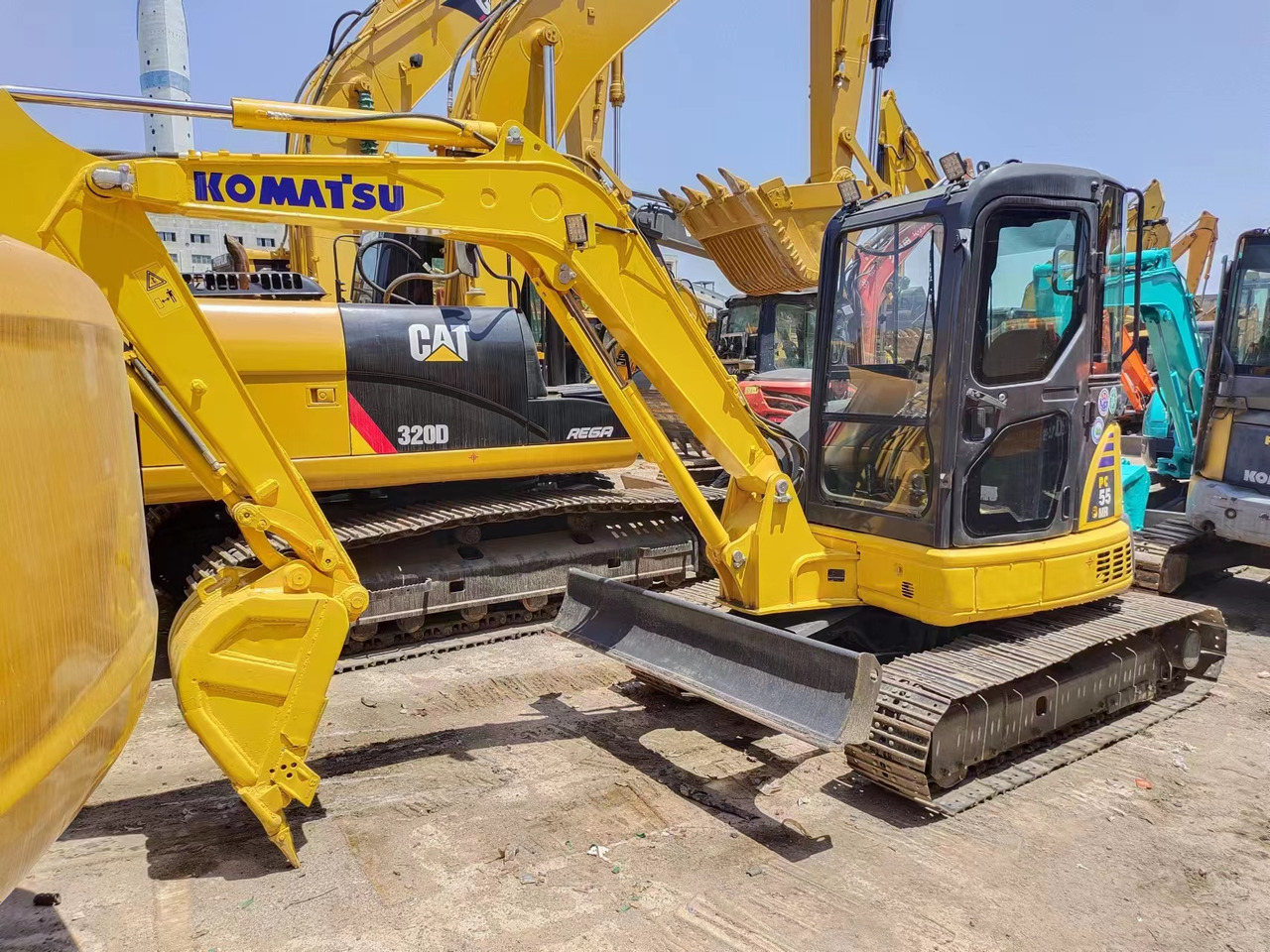 KOMATSU PC55MR - Minigraver: bilde 3 KOMATSU PC55MR - Minigraver: bilde 3