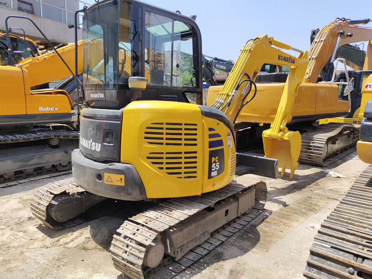 KOMATSU PC55MR - Minigraver: bilde 1 KOMATSU PC55MR - Minigraver: bilde 1