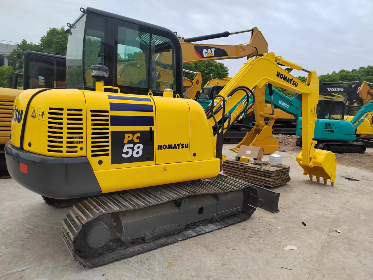 KOMATSU PC58 PC55 PC60 - Minigraver: bilde 1 KOMATSU PC58 PC55 PC60 - Minigraver: bilde 1