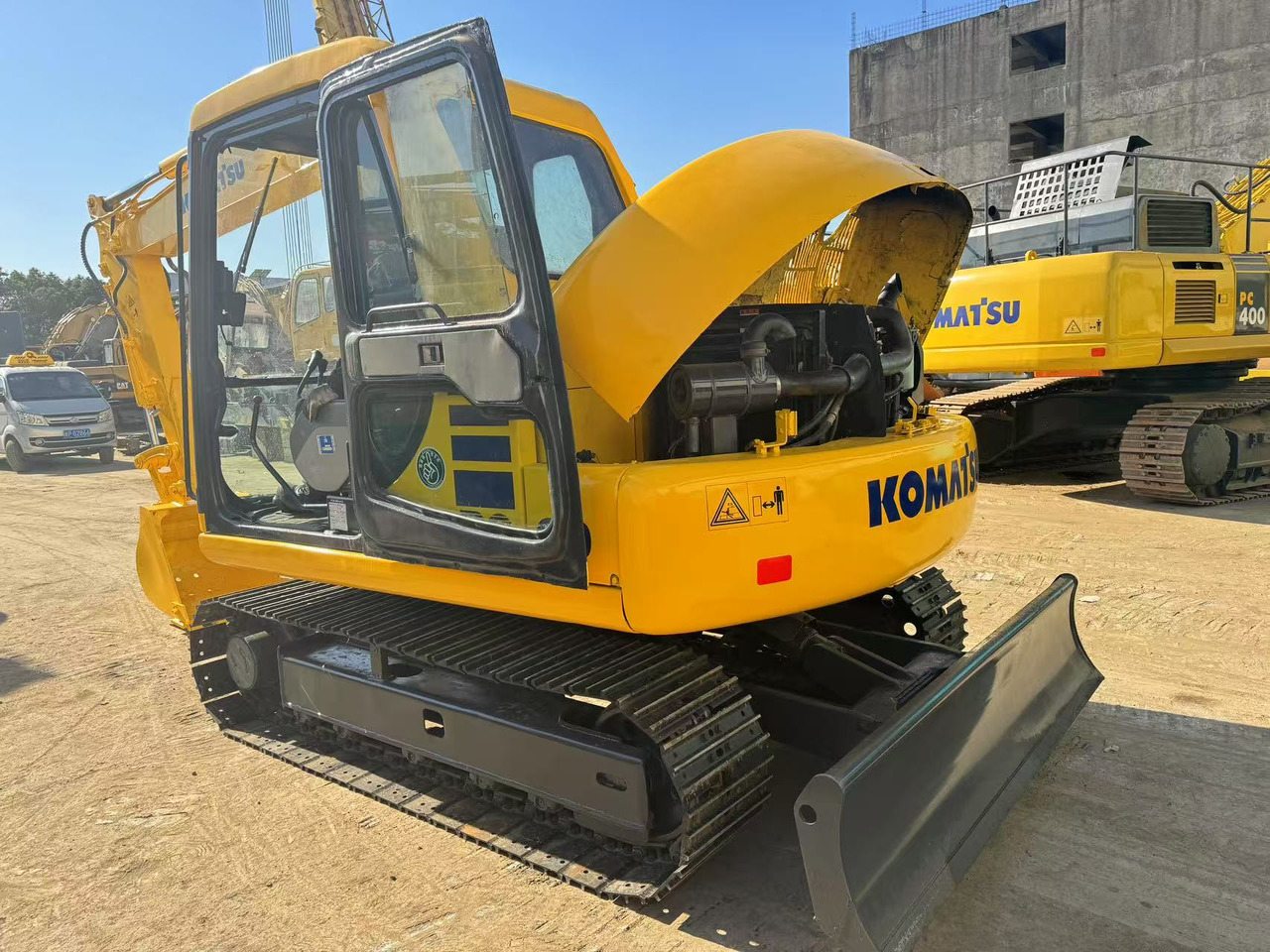 KOMATSU PC60-7 - Beltegraver: bilde 2 KOMATSU PC60-7 - Beltegraver: bilde 2