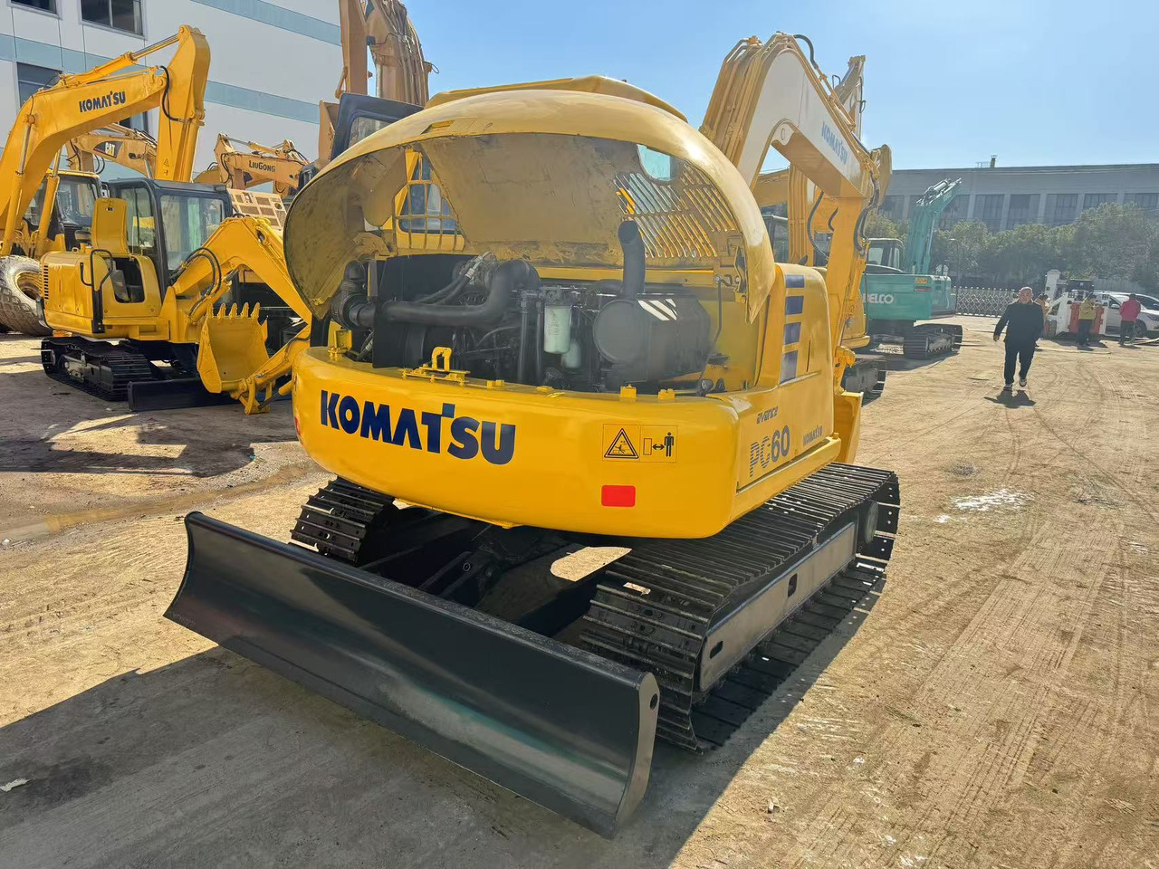 KOMATSU PC60-7 - Beltegraver: bilde 3 KOMATSU PC60-7 - Beltegraver: bilde 3