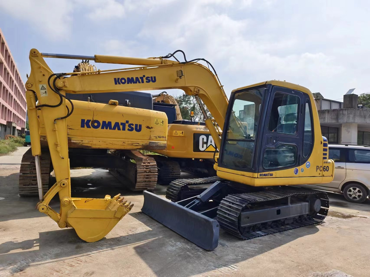 KOMATSU PC60-7 PC56 PC60 - Minigraver: bilde 5 KOMATSU PC60-7 PC56 PC60 - Minigraver: bilde 5