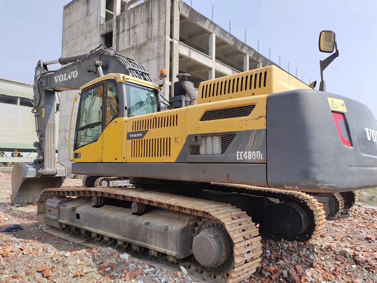 VOLVO EC480DL - Beltegraver: bilde 3 VOLVO EC480DL - Beltegraver: bilde 3