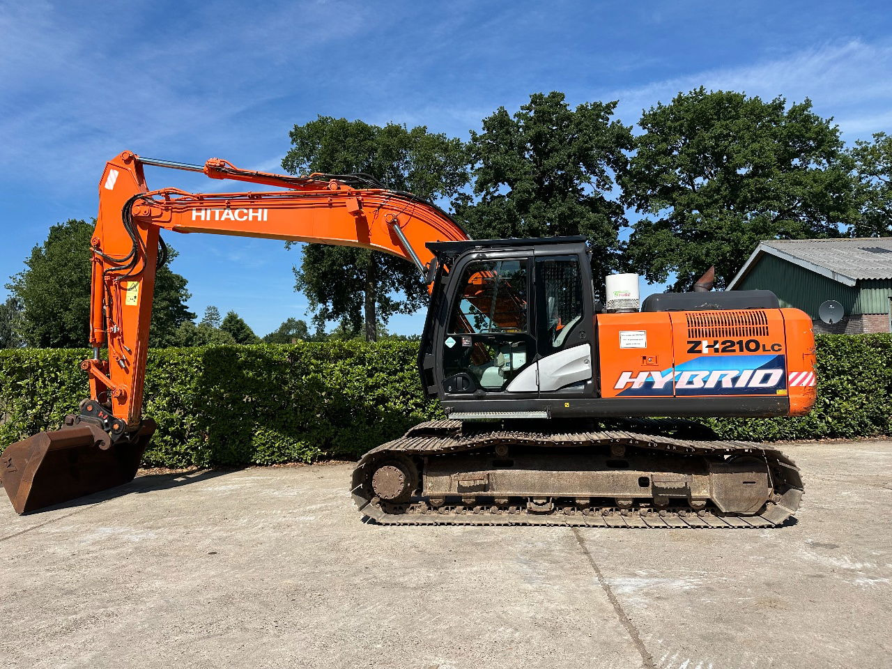 Hitachi ZH210LC-5B - Beltegraver: bilde 5 Hitachi ZH210LC-5B - Beltegraver: bilde 5