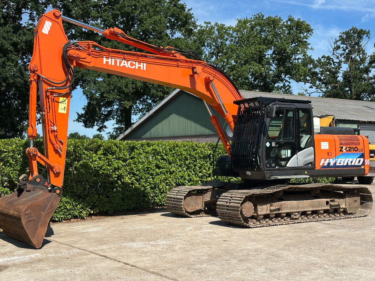 Hitachi ZH210LC-5B - Beltegraver: bilde 1 Hitachi ZH210LC-5B - Beltegraver: bilde 1