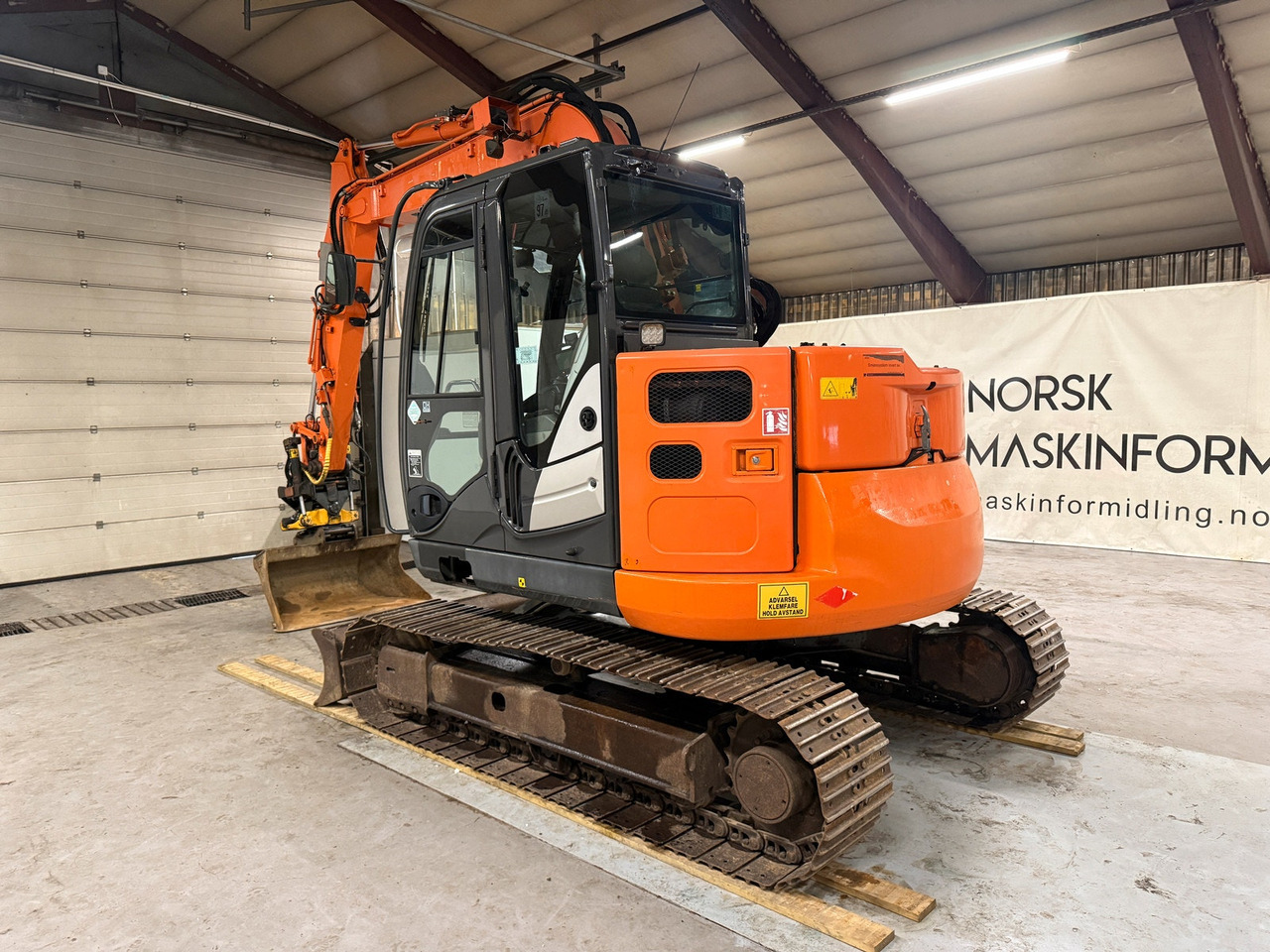 Hitachi ZX85US-5A - Beltegraver: bilde 3 Hitachi ZX85US-5A - Beltegraver: bilde 3