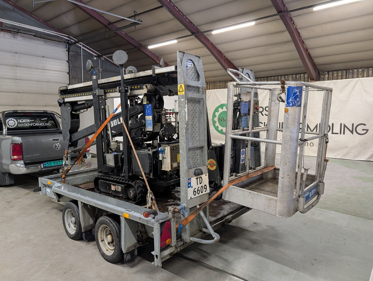 Isoli Easylift R160 på henger - Edderkopplift: bilde 3 Isoli Easylift R160 på henger - Edderkopplift: bilde 3