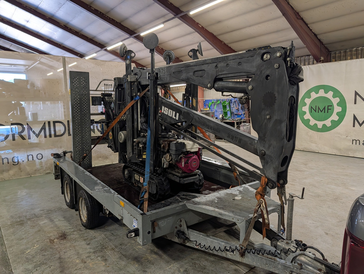Isoli Easylift R160 på henger - Edderkopplift: bilde 5 Isoli Easylift R160 på henger - Edderkopplift: bilde 5