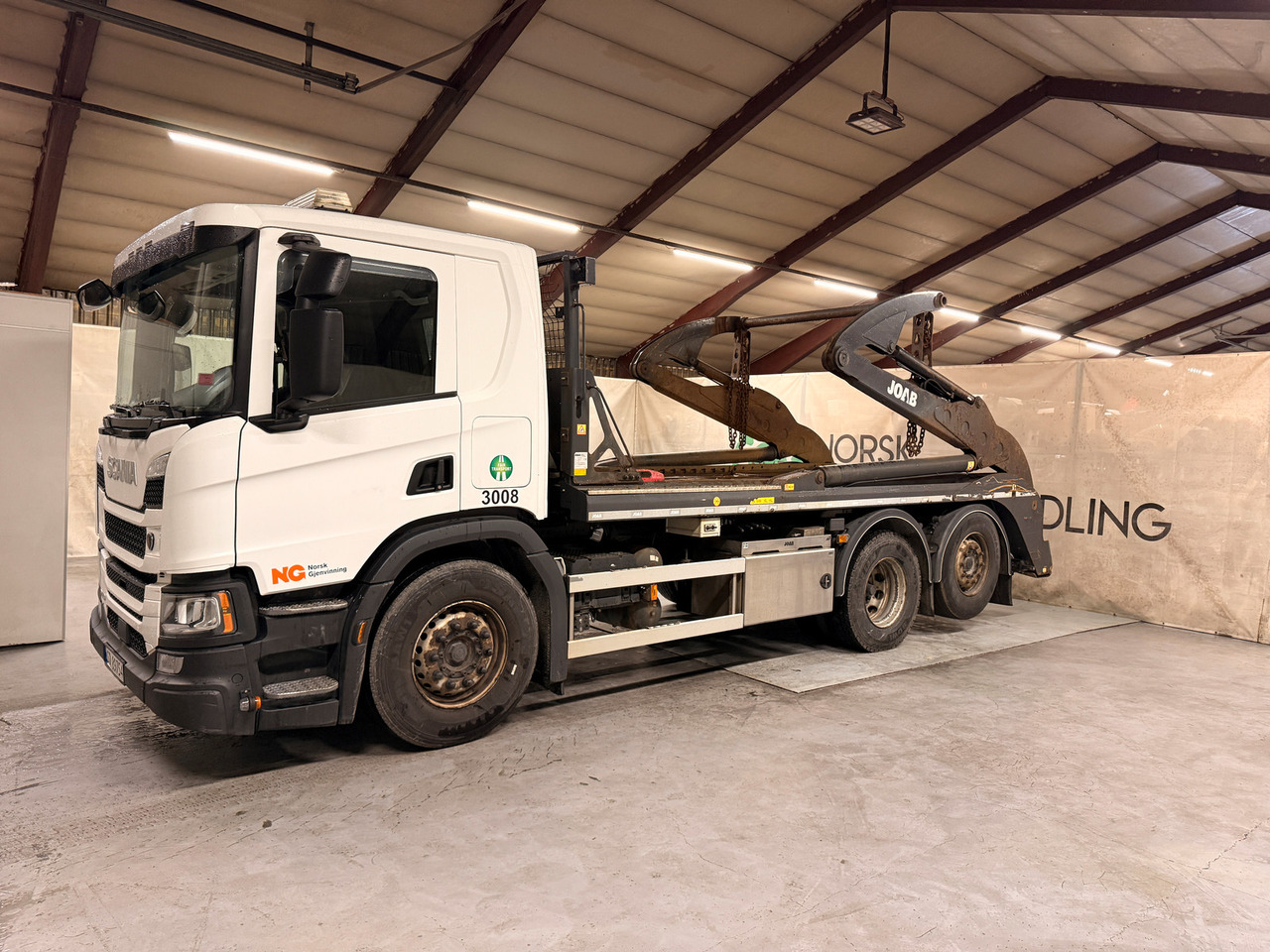 Scania P410 - Liftdumper lastebil: bilde 1 Scania P410 - Liftdumper lastebil: bilde 1