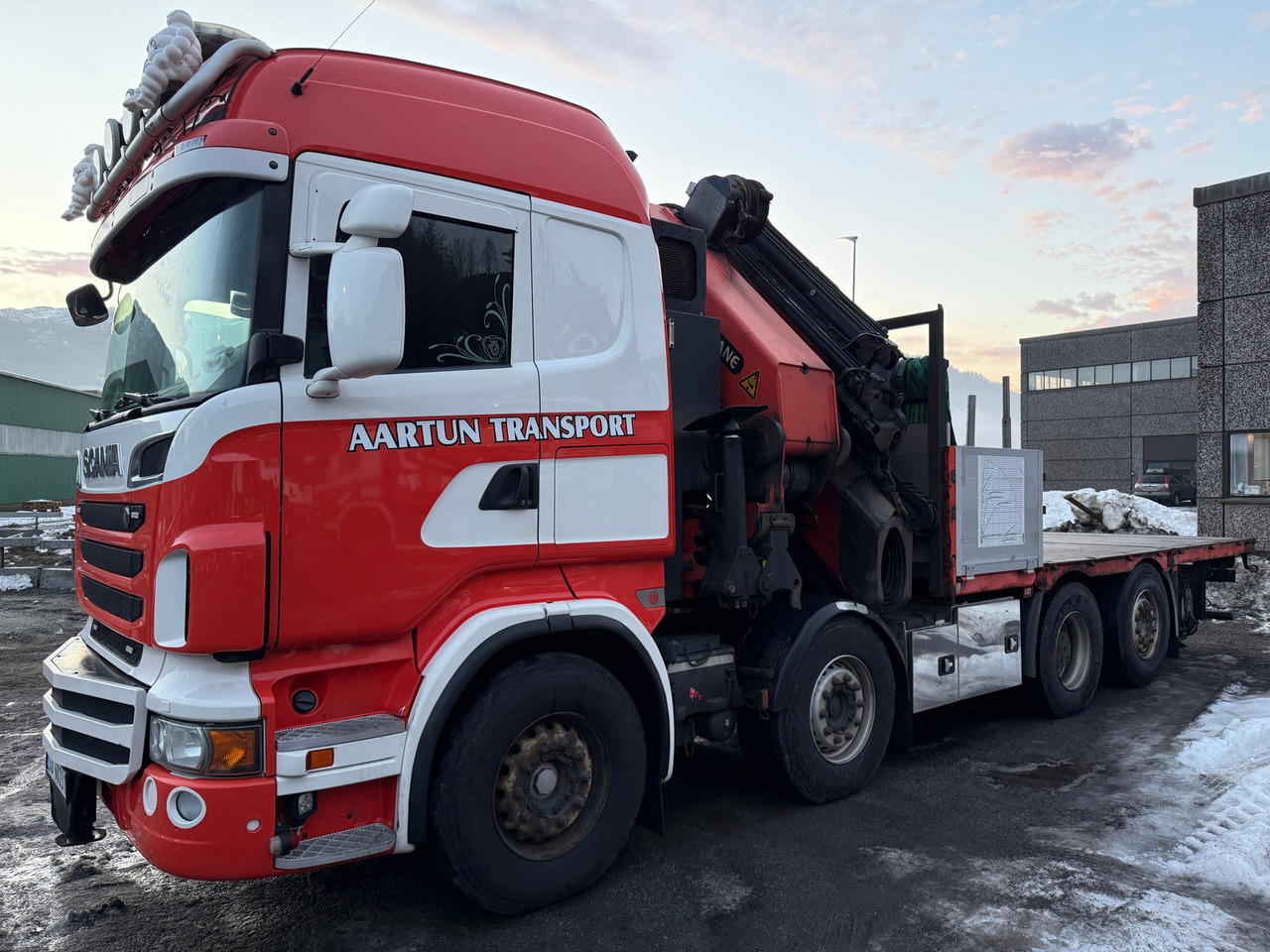 Scania R560 - Kranbil, Planbil: bilde 2 Scania R560 - Kranbil, Planbil: bilde 2