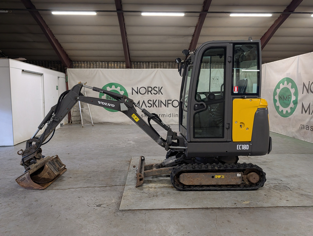 Volvo ECR18D - Minigraver: bilde 2 Volvo ECR18D - Minigraver: bilde 2