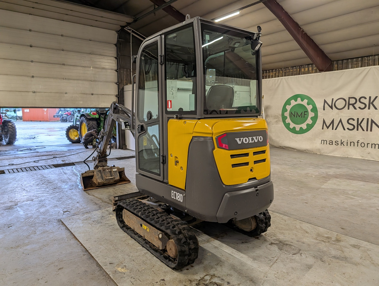 Volvo ECR18D - Minigraver: bilde 4 Volvo ECR18D - Minigraver: bilde 4