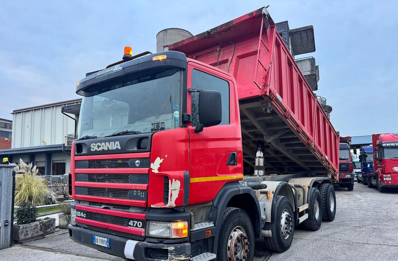 Scania R124/470 Ribaltabile 8X4 - Tippbil: bilde 2 Scania R124/470 Ribaltabile 8X4 - Tippbil: bilde 2