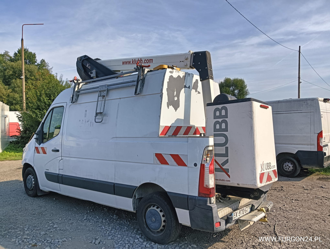OPEL MOVANO L2H2 PODNOŚNIK KOSZOWY KLUBB K26 NR 804 - Billift: bilde 2 OPEL MOVANO L2H2 PODNOŚNIK KOSZOWY KLUBB K26 NR 804 - Billift: bilde 2