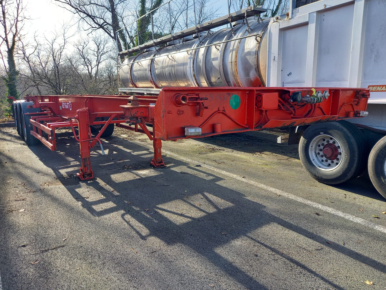 FREJAT - Container-transport/ Vekselflak semitrailer: bilde 1 FREJAT - Container-transport/ Vekselflak semitrailer: bilde 1