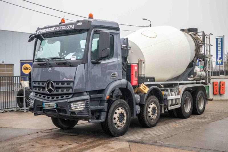 Mercedes AROCS 3236 BB+LIEBHERR 9M3 - Betongbil: bilde 1 Mercedes AROCS 3236 BB+LIEBHERR 9M3 - Betongbil: bilde 1