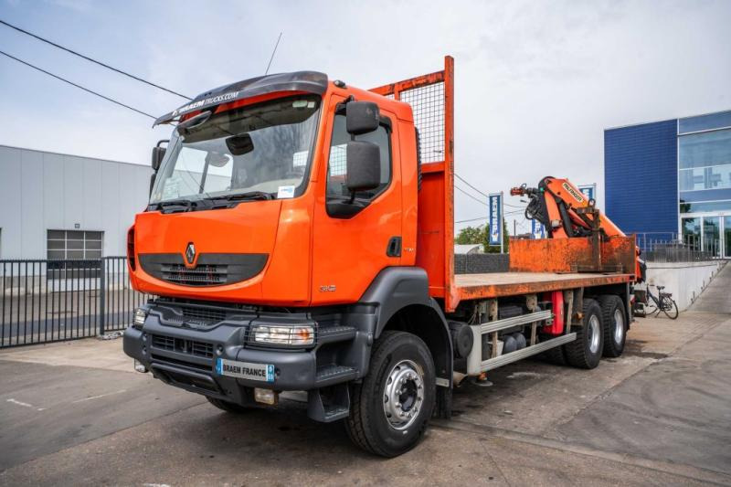 Renault KERAX 380 DXI-6X4+PALFINGER 18 T/m + 4 EXT - Planbil, Kranbil: bilde 2 Renault KERAX 380 DXI-6X4+PALFINGER 18 T/m + 4 EXT - Planbil, Kranbil: bilde 2