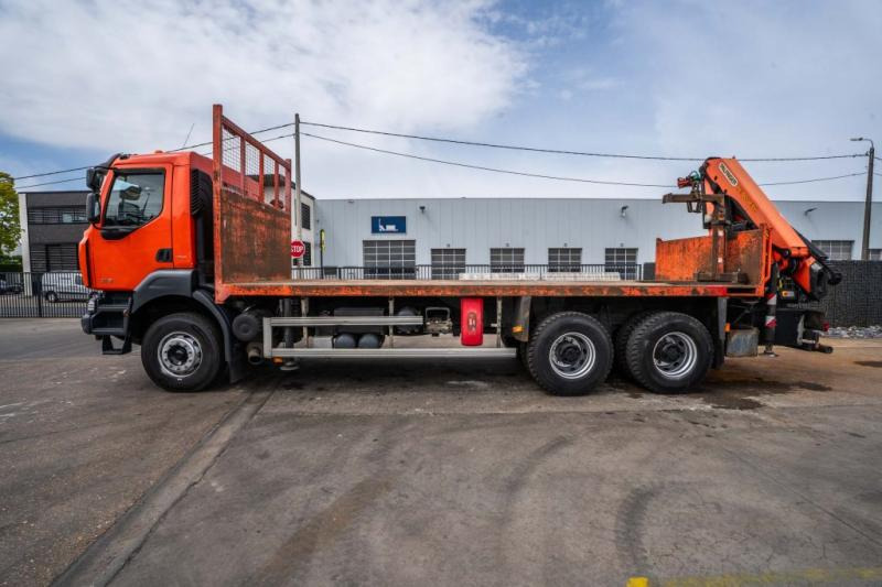 Renault KERAX 380 DXI-6X4+PALFINGER 18 T/m + 4 EXT - Planbil, Kranbil: bilde 3 Renault KERAX 380 DXI-6X4+PALFINGER 18 T/m + 4 EXT - Planbil, Kranbil: bilde 3