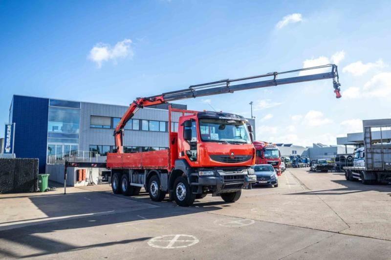 Renault KERAX 380DXI+E5+PK18TM/4EXT - Planbil, Kranbil: bilde 2 Renault KERAX 380DXI+E5+PK18TM/4EXT - Planbil, Kranbil: bilde 2