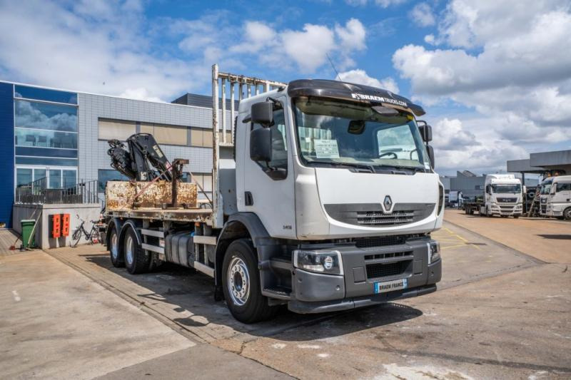 Renault LANDER 340 DXI-6X4+HIAB 14 T/m/3xhydr. - Planbil, Kranbil: bilde 2 Renault LANDER 340 DXI-6X4+HIAB 14 T/m/3xhydr. - Planbil, Kranbil: bilde 2