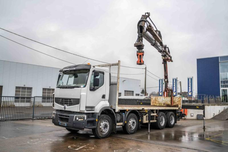 Renault LANDER 380 DXI+PALFINGER 18002/4X - Planbil, Kranbil: bilde 1 Renault LANDER 380 DXI+PALFINGER 18002/4X - Planbil, Kranbil: bilde 1