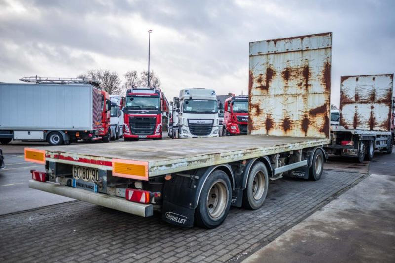 Trouillet PLATEAU + 3 ASSEN DOLLY - Planhenger/ Flathenger: bilde 3 Trouillet PLATEAU + 3 ASSEN DOLLY - Planhenger/ Flathenger: bilde 3