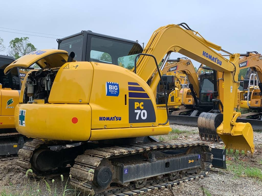 Komatsu PC 70 - Minigraver: bilde 1 Komatsu PC 70 - Minigraver: bilde 1
