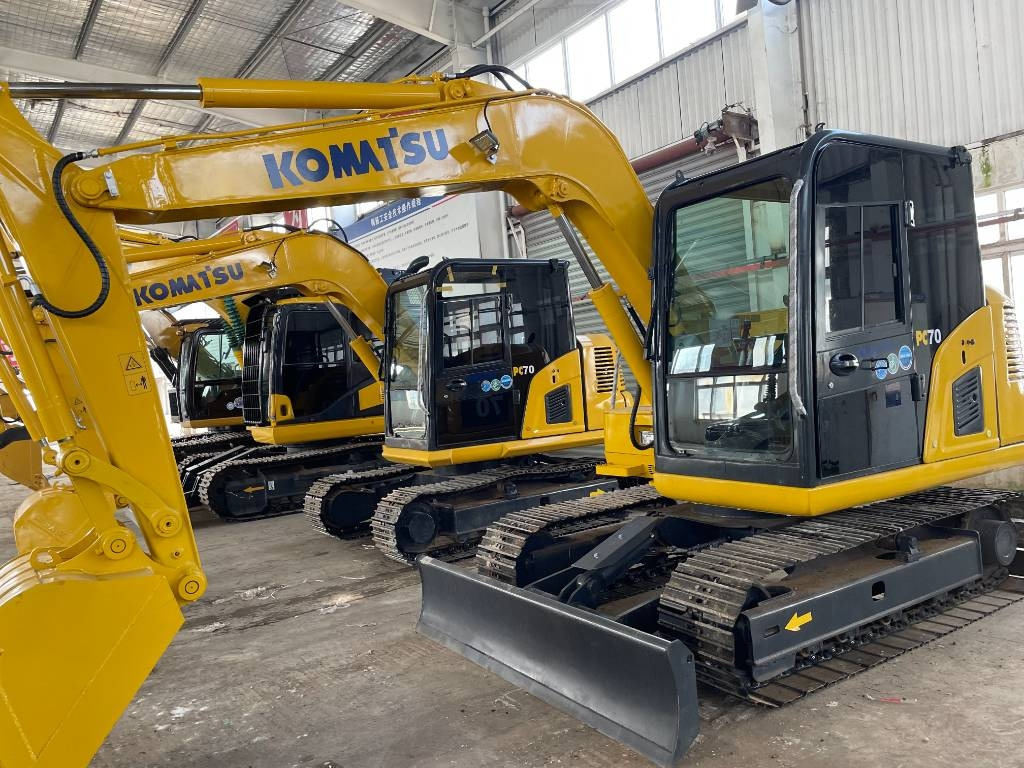 Komatsu PC 70 - Minigraver: bilde 1 Komatsu PC 70 - Minigraver: bilde 1