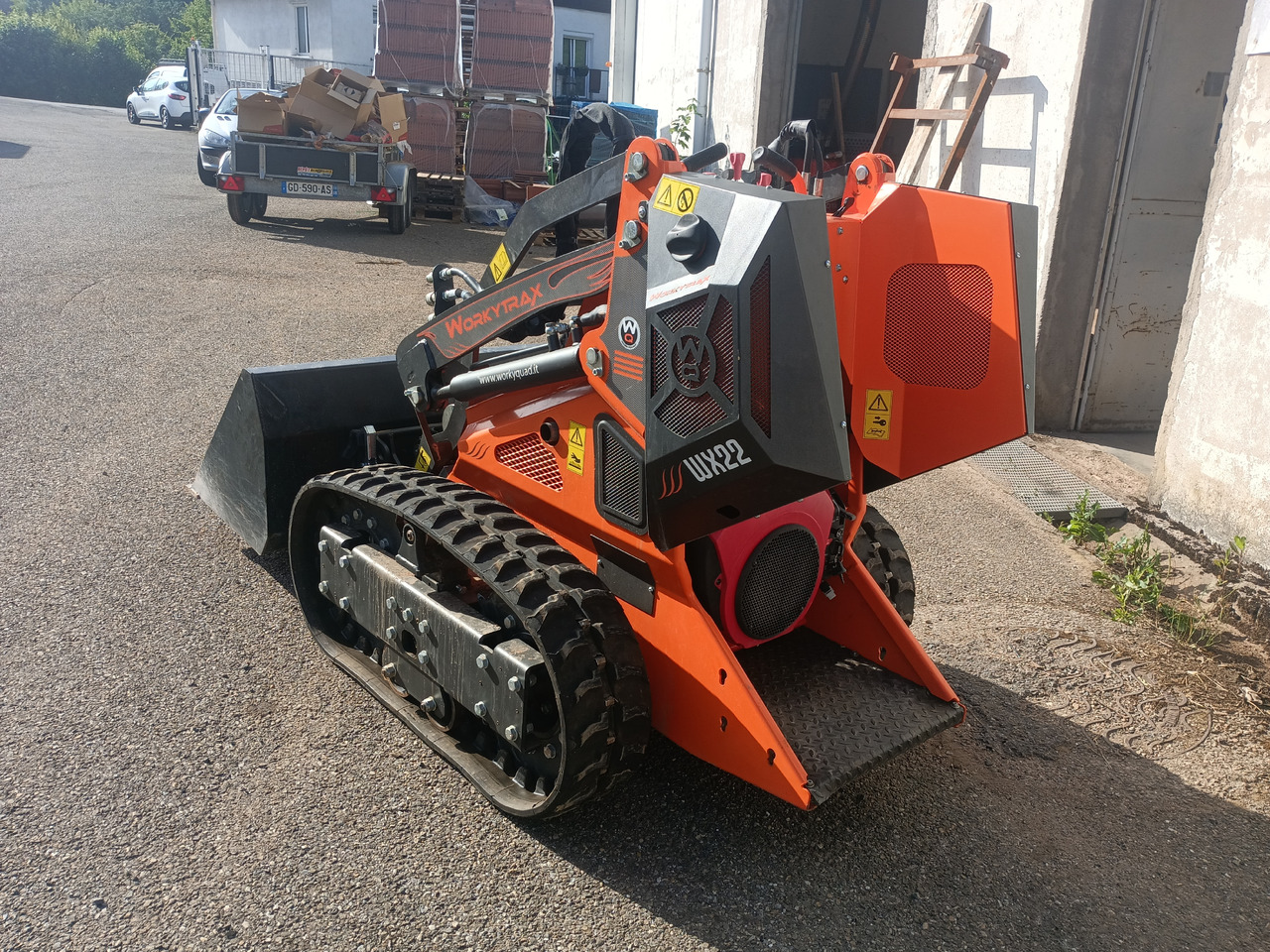 Cast Loaders Worky Trax WX22 - Kompakt beltelaster: bilde 5 Cast Loaders Worky Trax WX22 - Kompakt beltelaster: bilde 5
