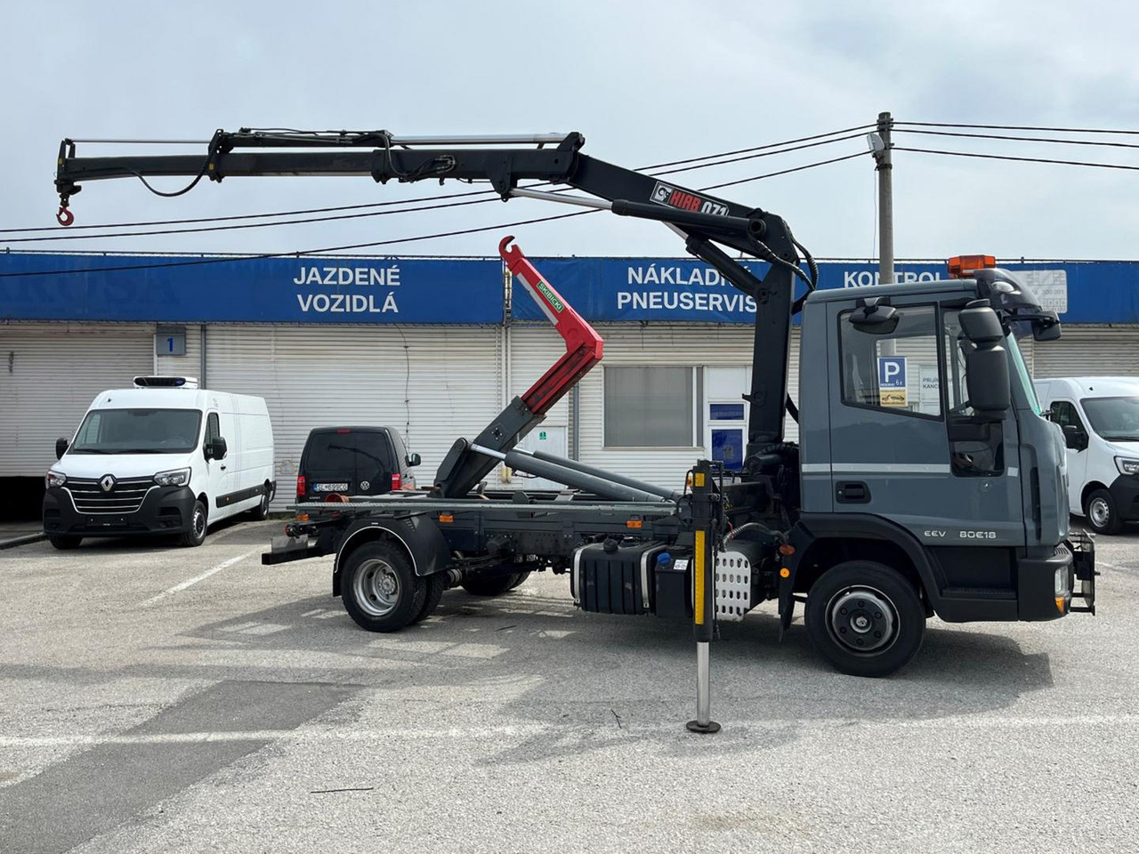 Krokbil, Kranbil Iveco EuroCargo, 80E18, Hákový nosič kontajnerov: bilde 10 Krokbil, Kranbil Iveco EuroCargo, 80E18, Hákový nosič kontajnerov: bilde 10