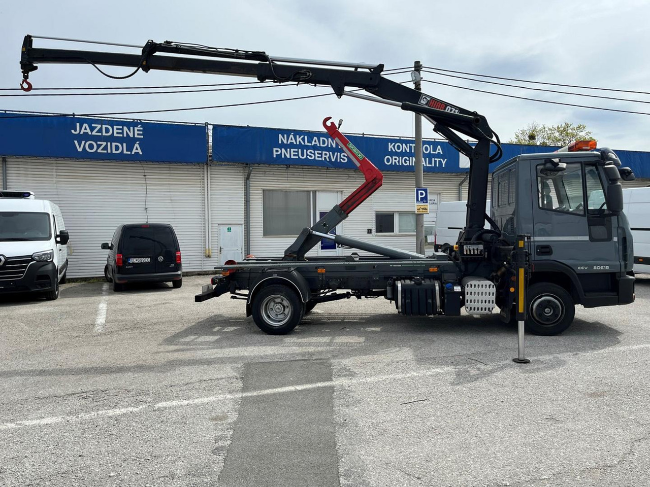 Krokbil, Kranbil Iveco EuroCargo, 80E18, Hákový nosič kontajnerov: bilde 11 Krokbil, Kranbil Iveco EuroCargo, 80E18, Hákový nosič kontajnerov: bilde 11