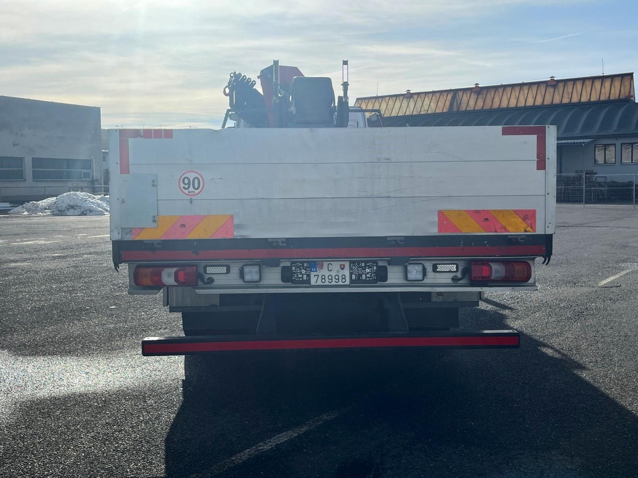 Planbil, Kranbil Mercedes truck ATEGO, 1527, Crane HMF 1120 - K5: bilde 8