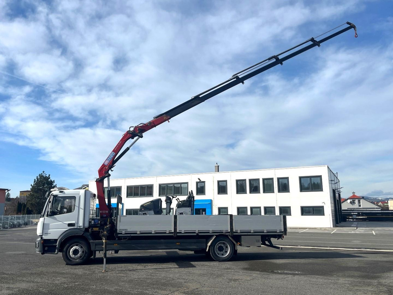 Planbil, Kranbil Mercedes truck ATEGO, 1527, Crane HMF 1120 - K5: bilde 6