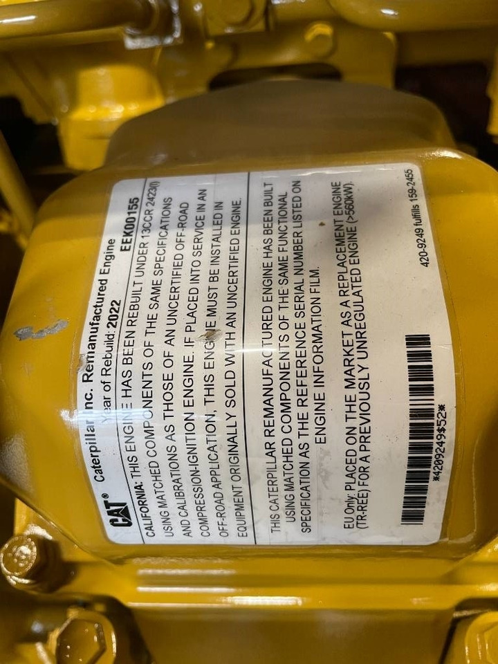 Ny Elektrisk generator CAT 3512B - 1.600 kVA Open Generator - DPX-18102: bilde 12 Ny Elektrisk generator CAT 3512B - 1.600 kVA Open Generator - DPX-18102: bilde 12